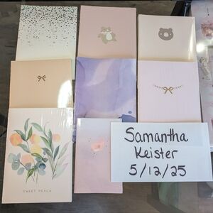 Assorted Greeting Card Set with Floral and Animal Designs